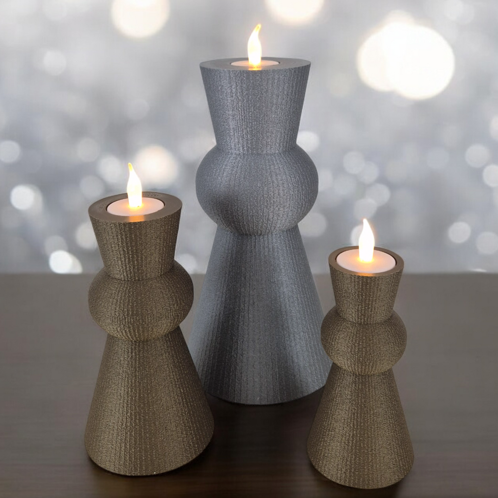 Chandelier - candle stick - tea light - 3 sizes