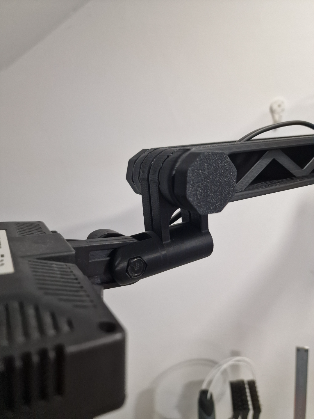 Articulating Arm LED Light Mount w/ TV Wall Mount
