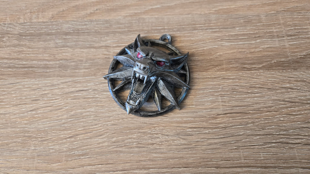 Witcher Wolf Medallion