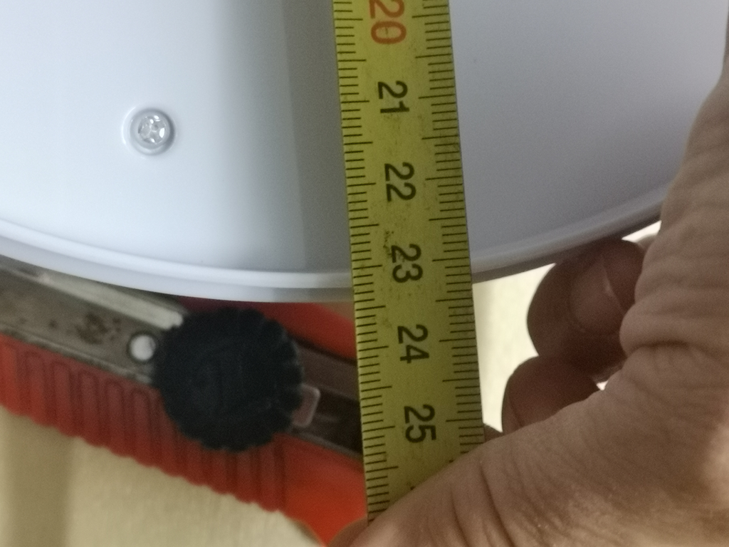 Dryer spacer 60mm for 230mm diameter