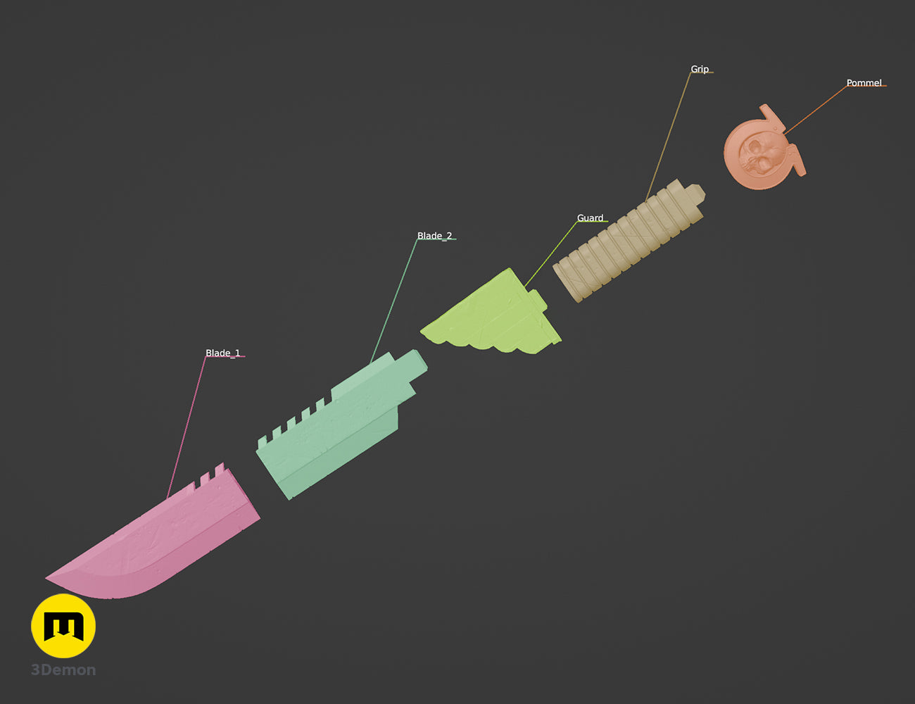 Titus Combat Knife - Secret Level