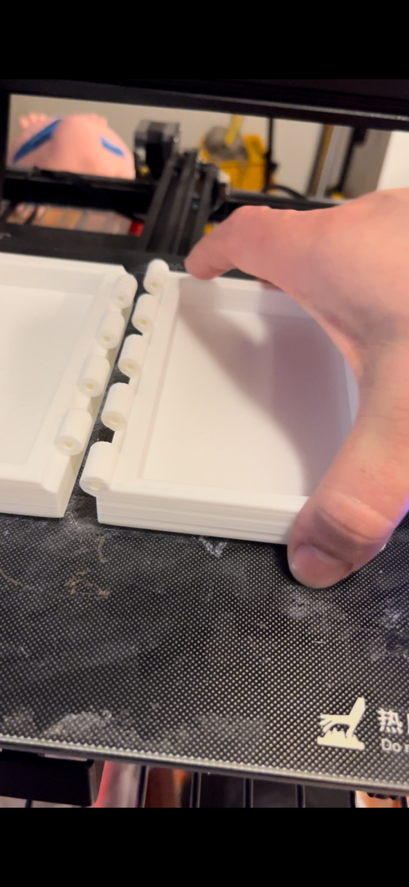 Briefcase / Case with 1.75mm Filament Hinge