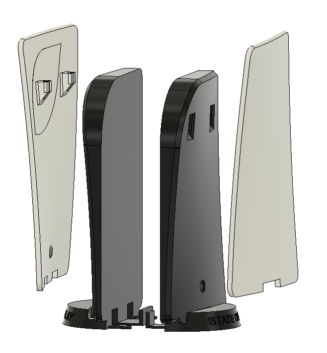 PS5 Video Game Organizer Bookends