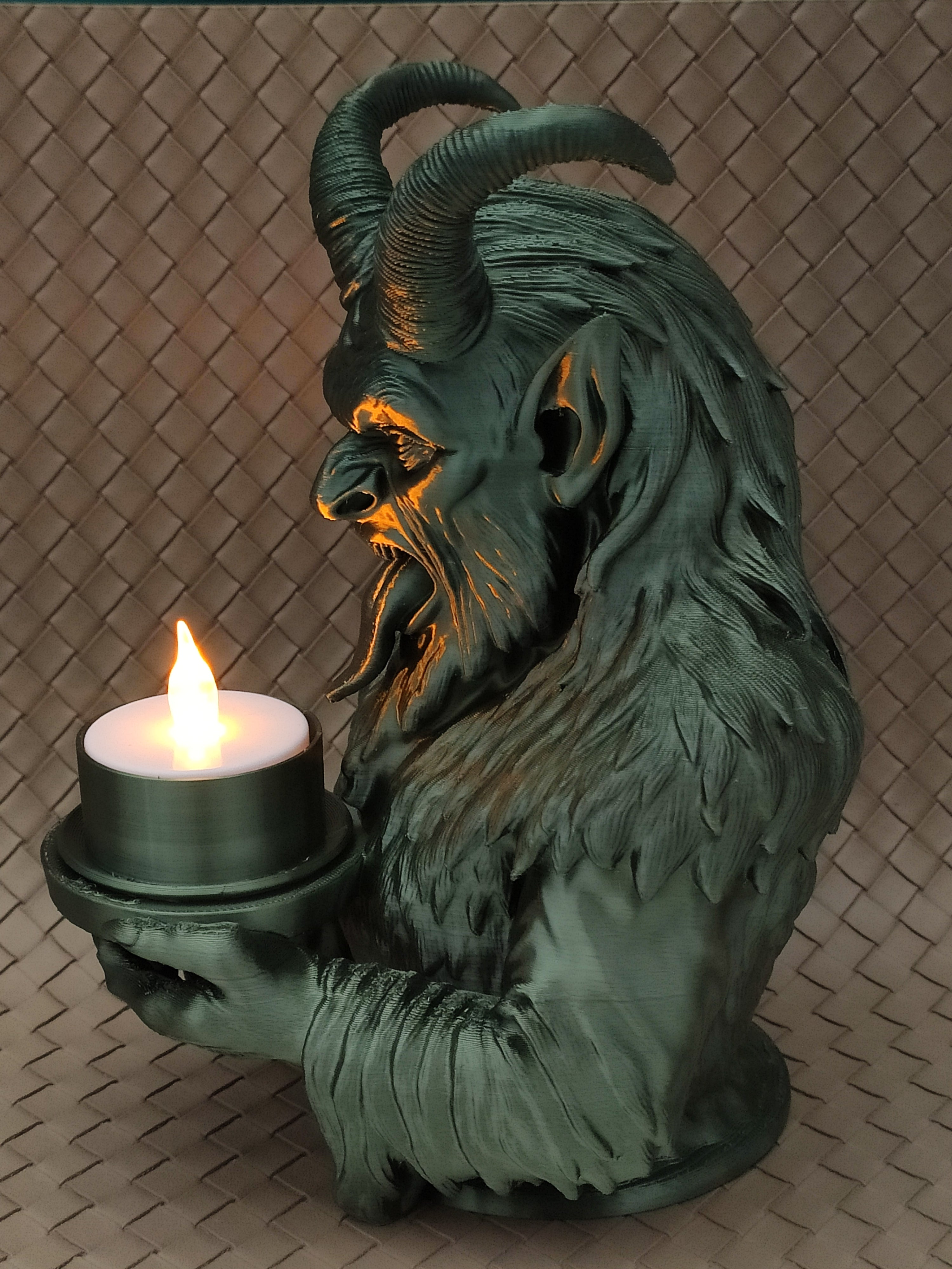 Naughty - Krampus LED tealight Collection
