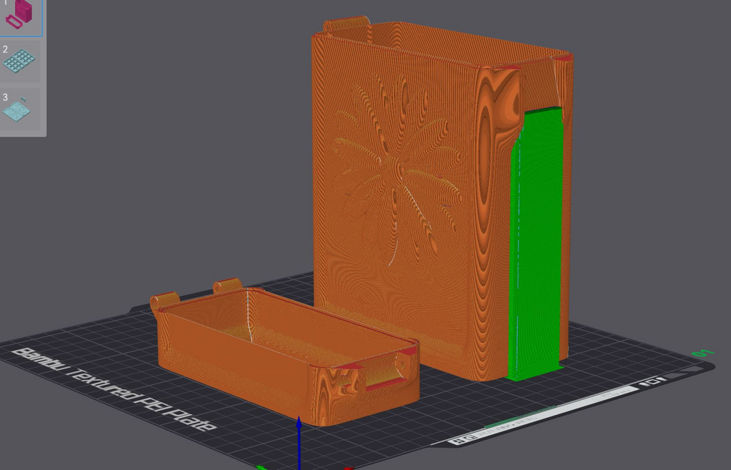 Floral Compartment Box