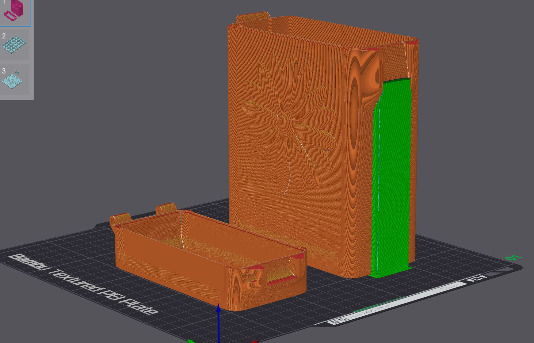 Floral Compartment Box