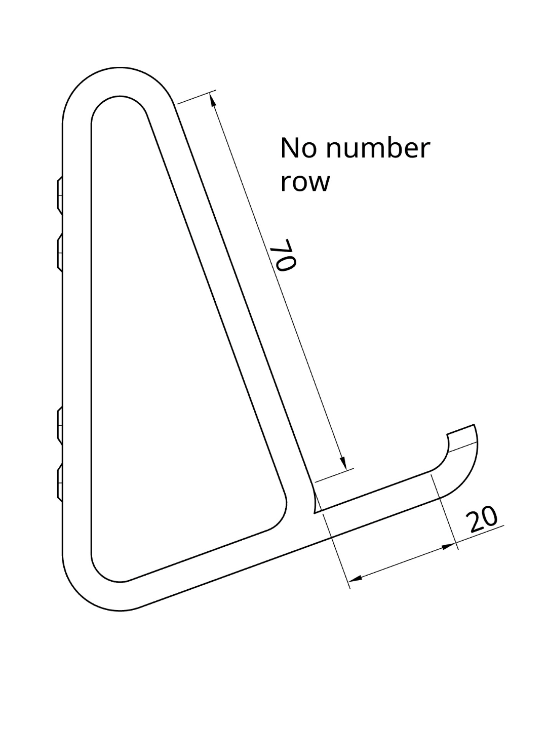Ikea Skadis Keyboard Holder