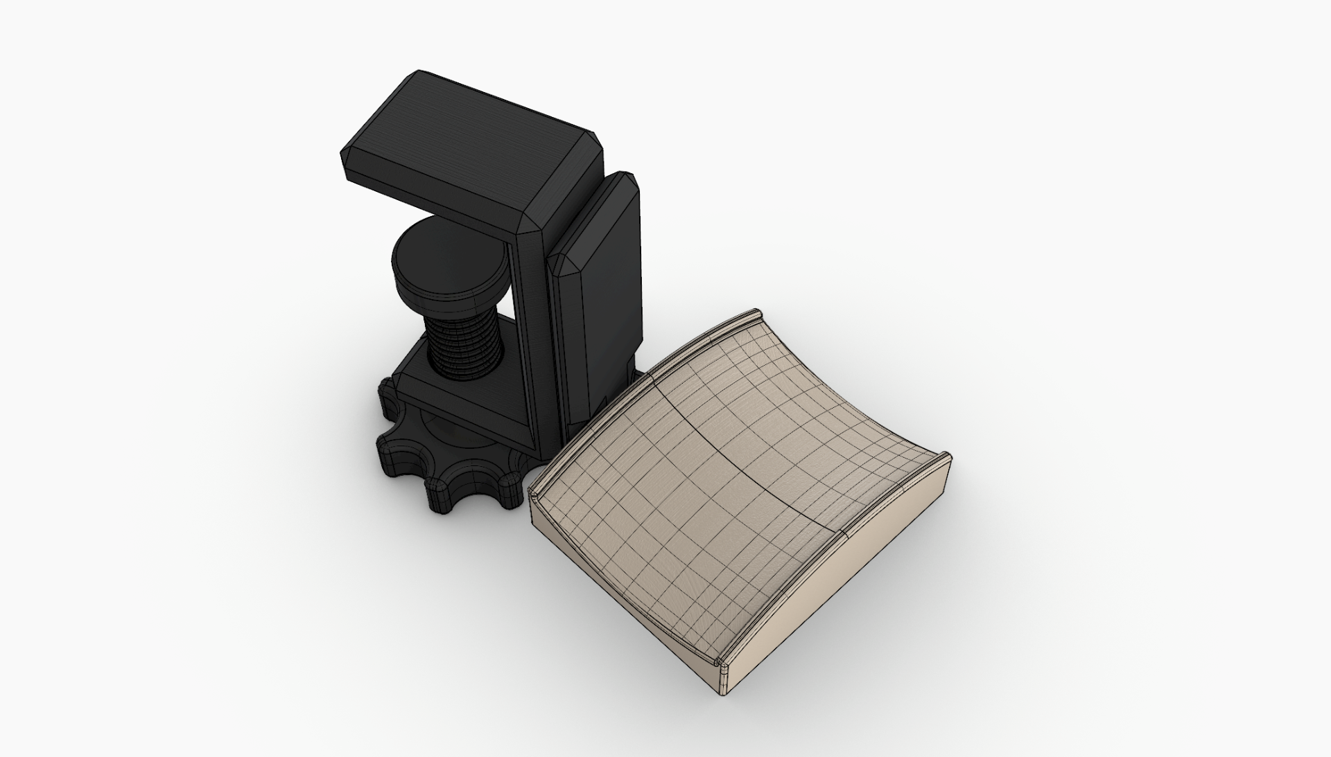 Clamping Headphones Rest (v2 updated)