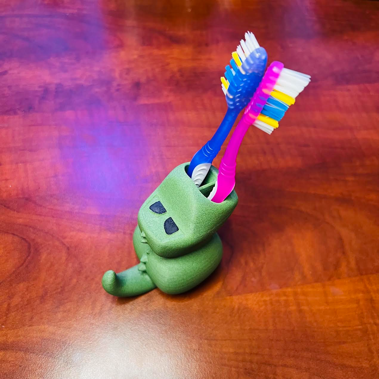 Cute Dinosaur Bathroom Organization Set