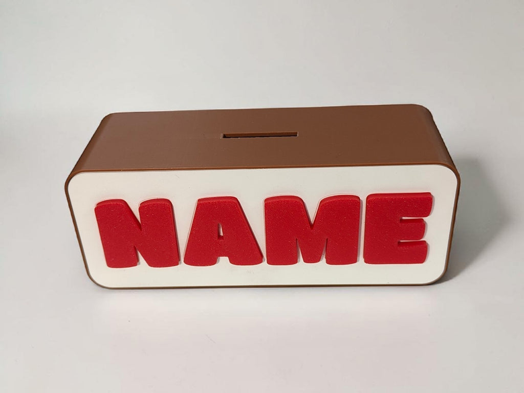Parametric Name Piggy Bank Maker