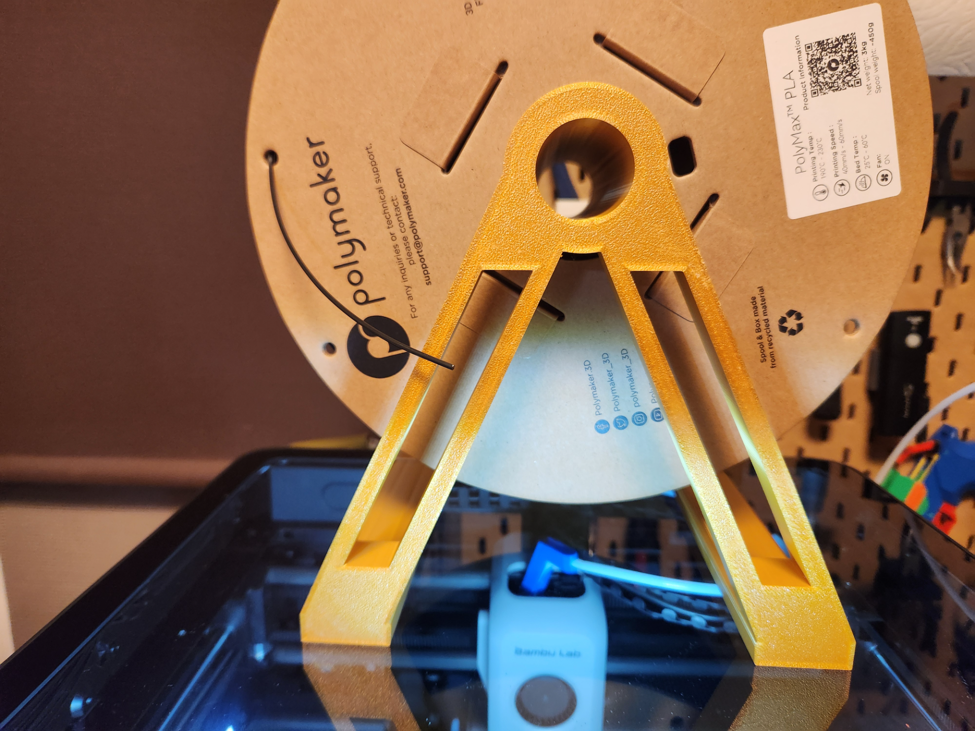 spool holder 3kg with rod