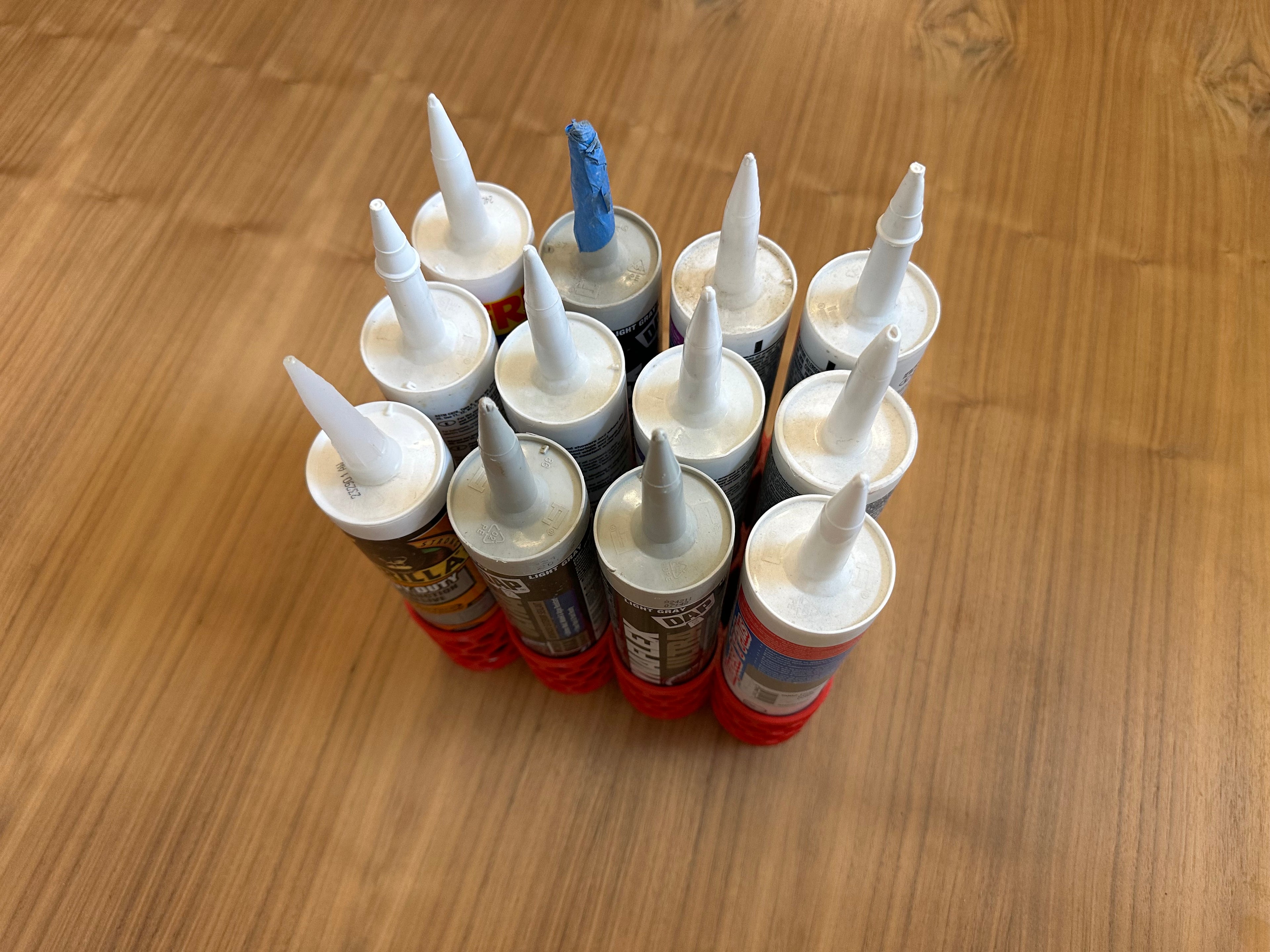 Caulk / Silicone Tube Holder - 12 Pack 10oz