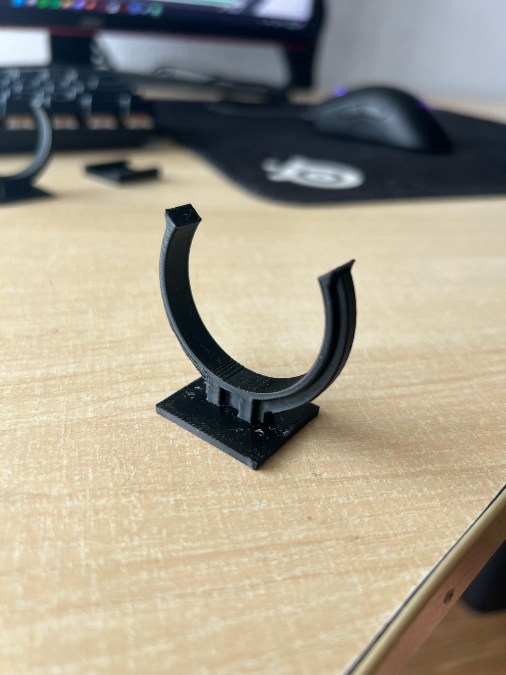 snap on pipe clamp with slide in base