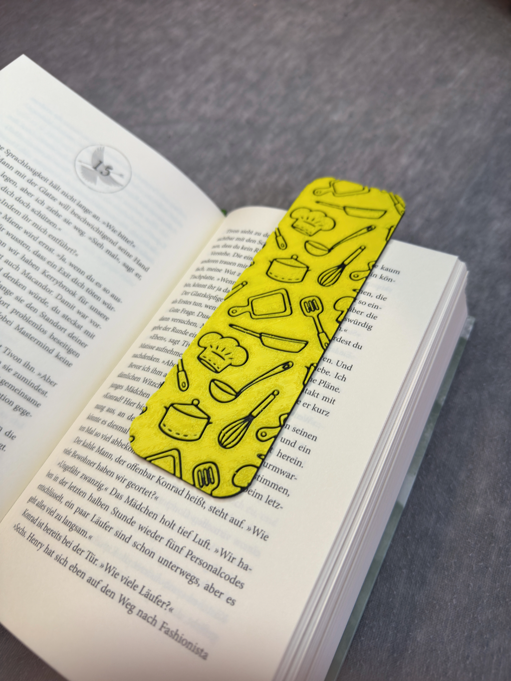 Cooking Bookmark Hueforge