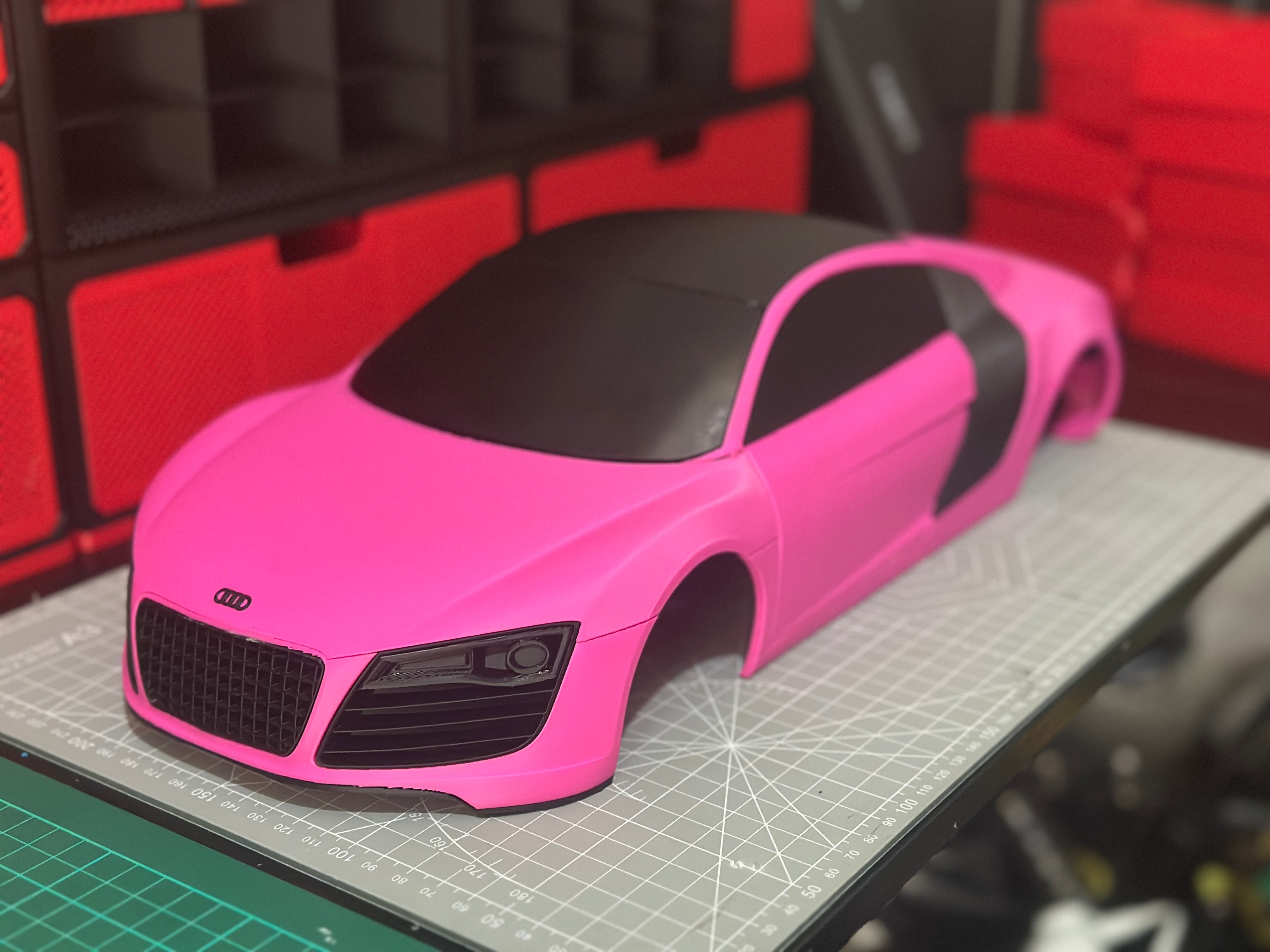 1/10 Audi R8 RC Shell
