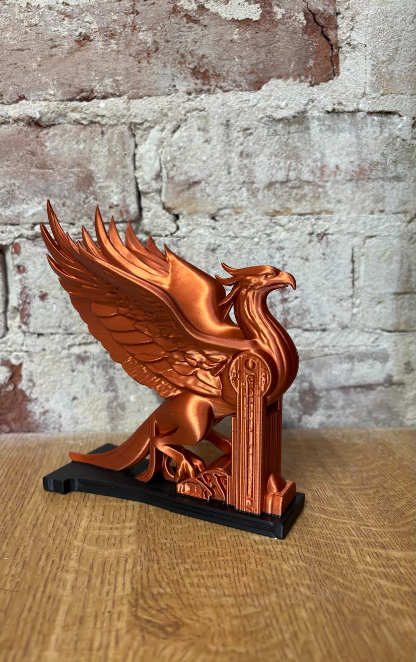 Phoenix Art Deco inspired statue