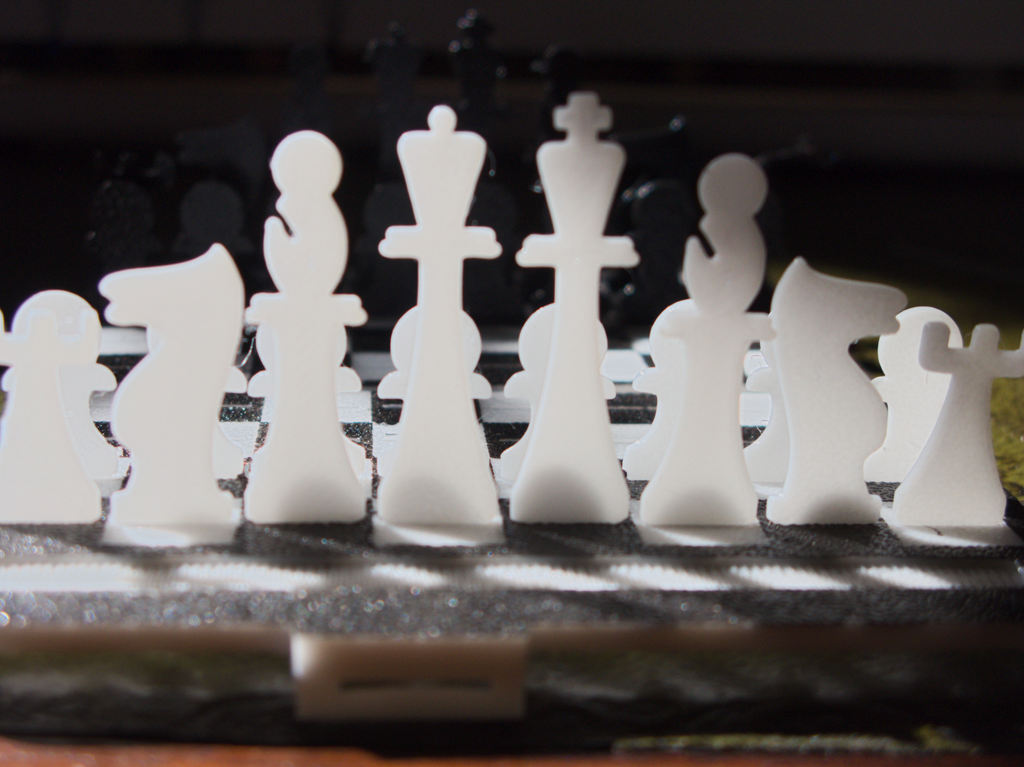 Credit Card Chess Set