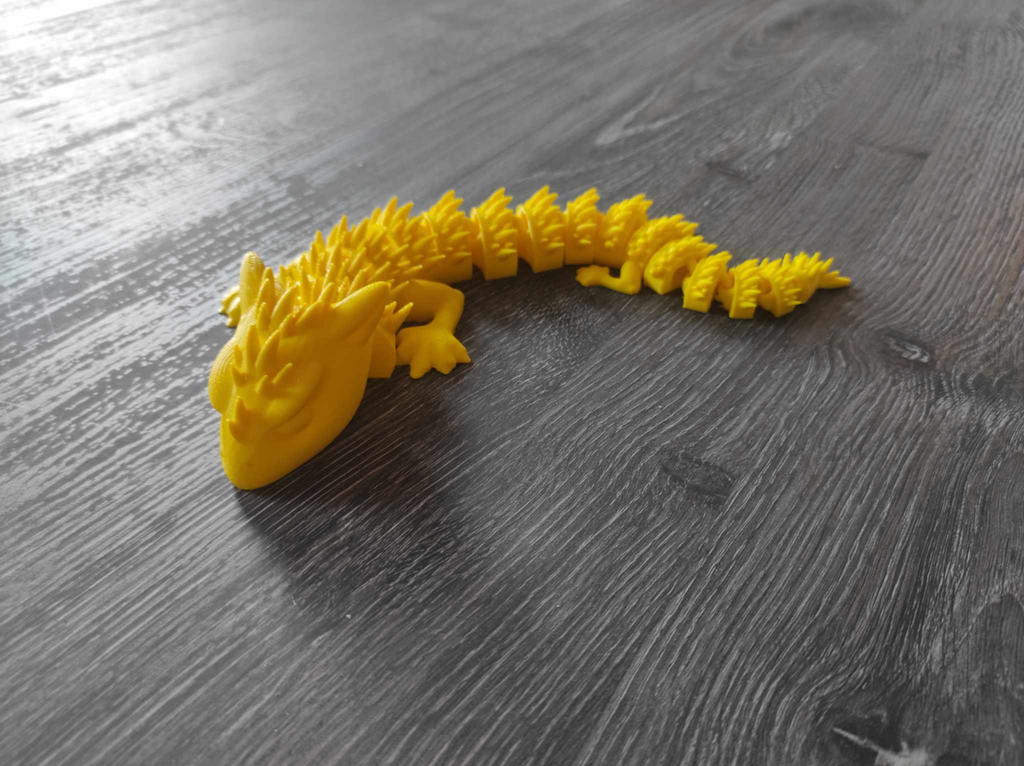 Big Spiked Dragon Lizard (Articulated)