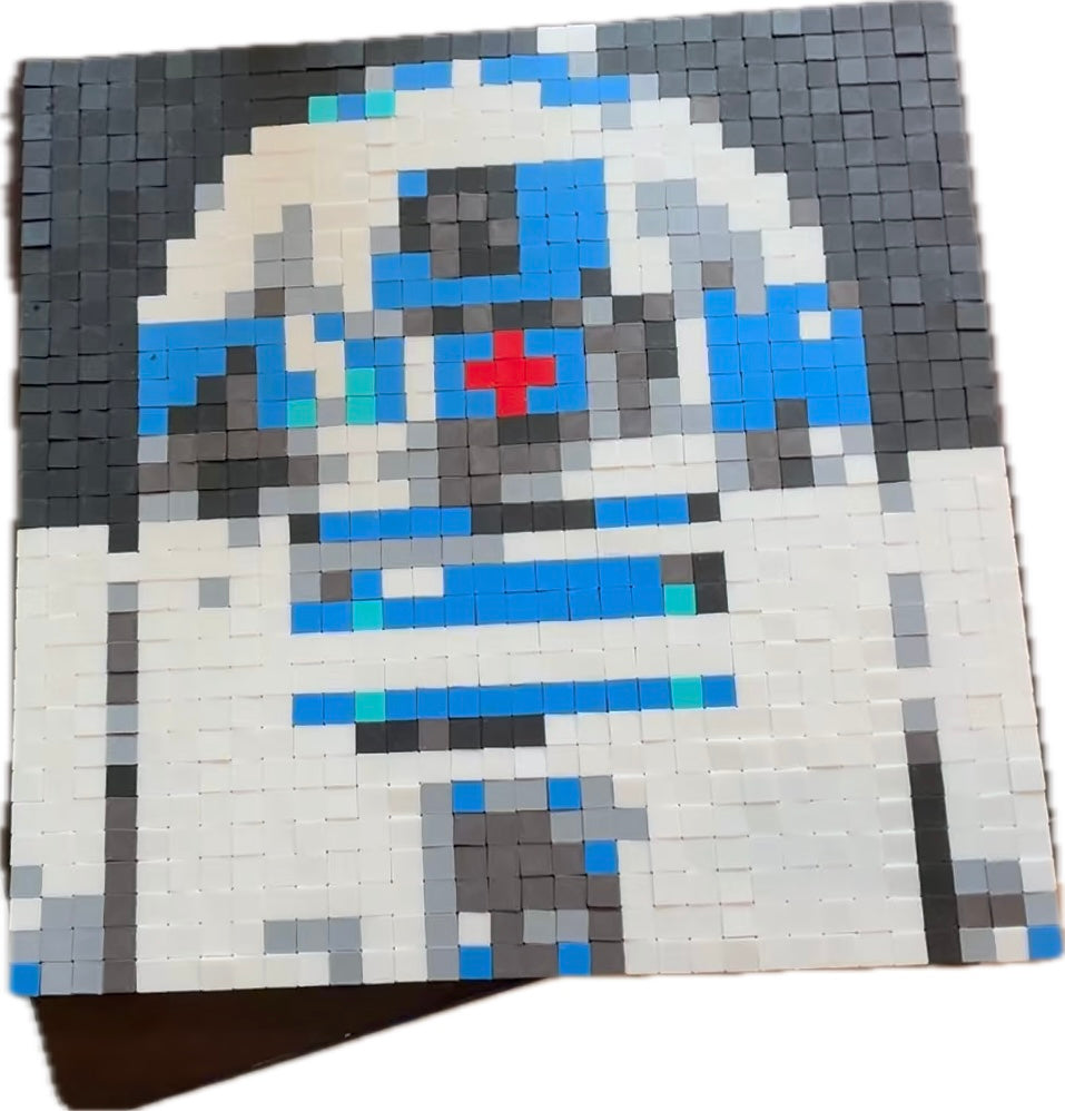 Custom Brick Mosaic Maker - Baseplate + Bricks