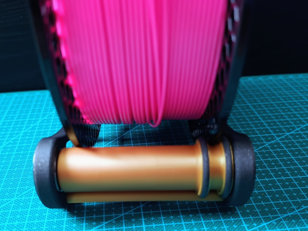Spool roller, filament holder, spool holder