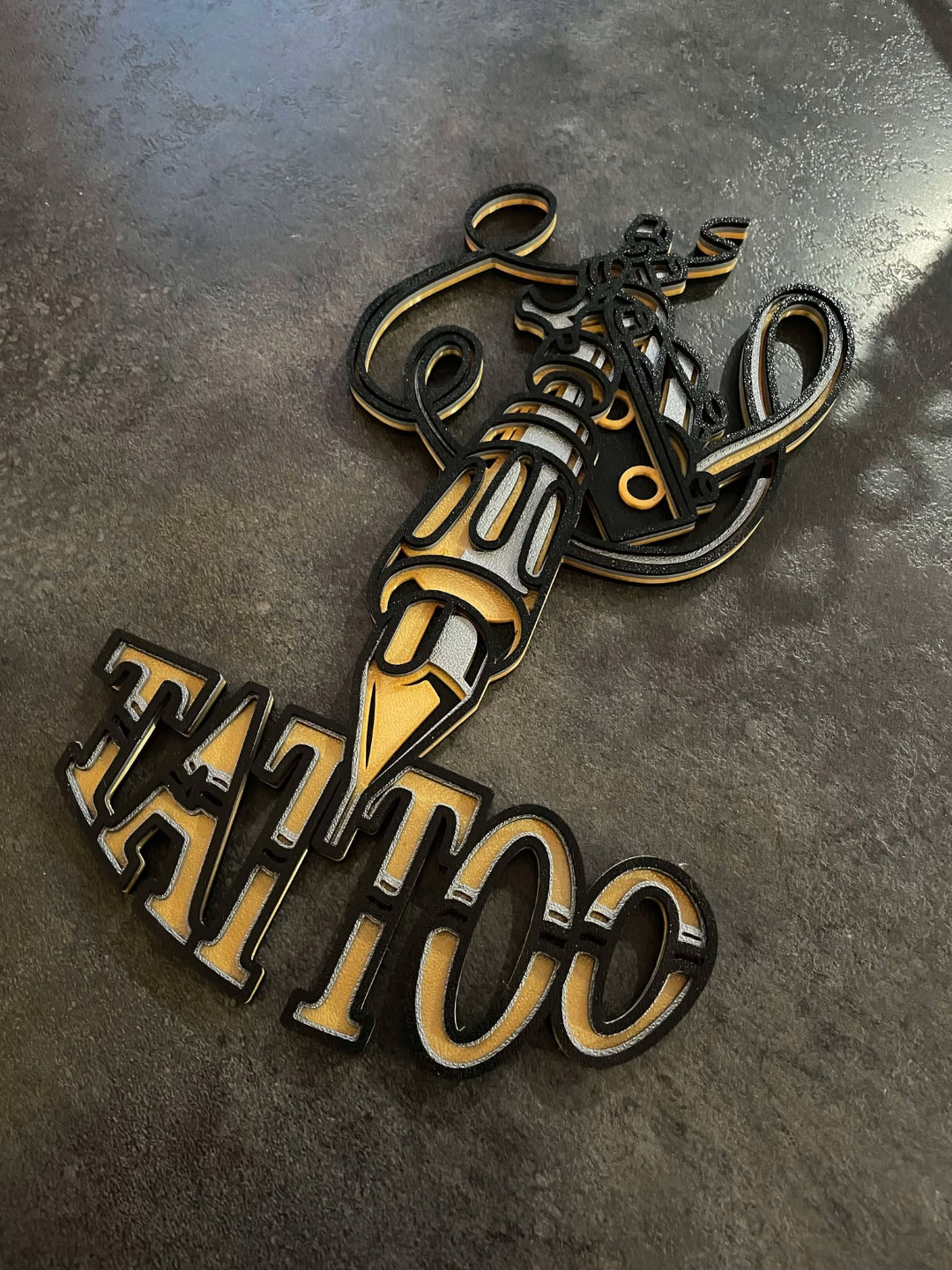 Customizable Layered Tattoo