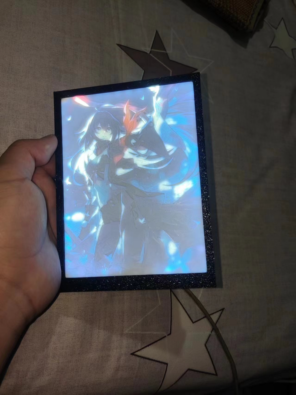 Type-C powering浮雕相框