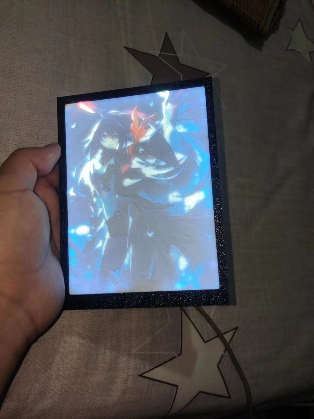 Type-C powering浮雕相框