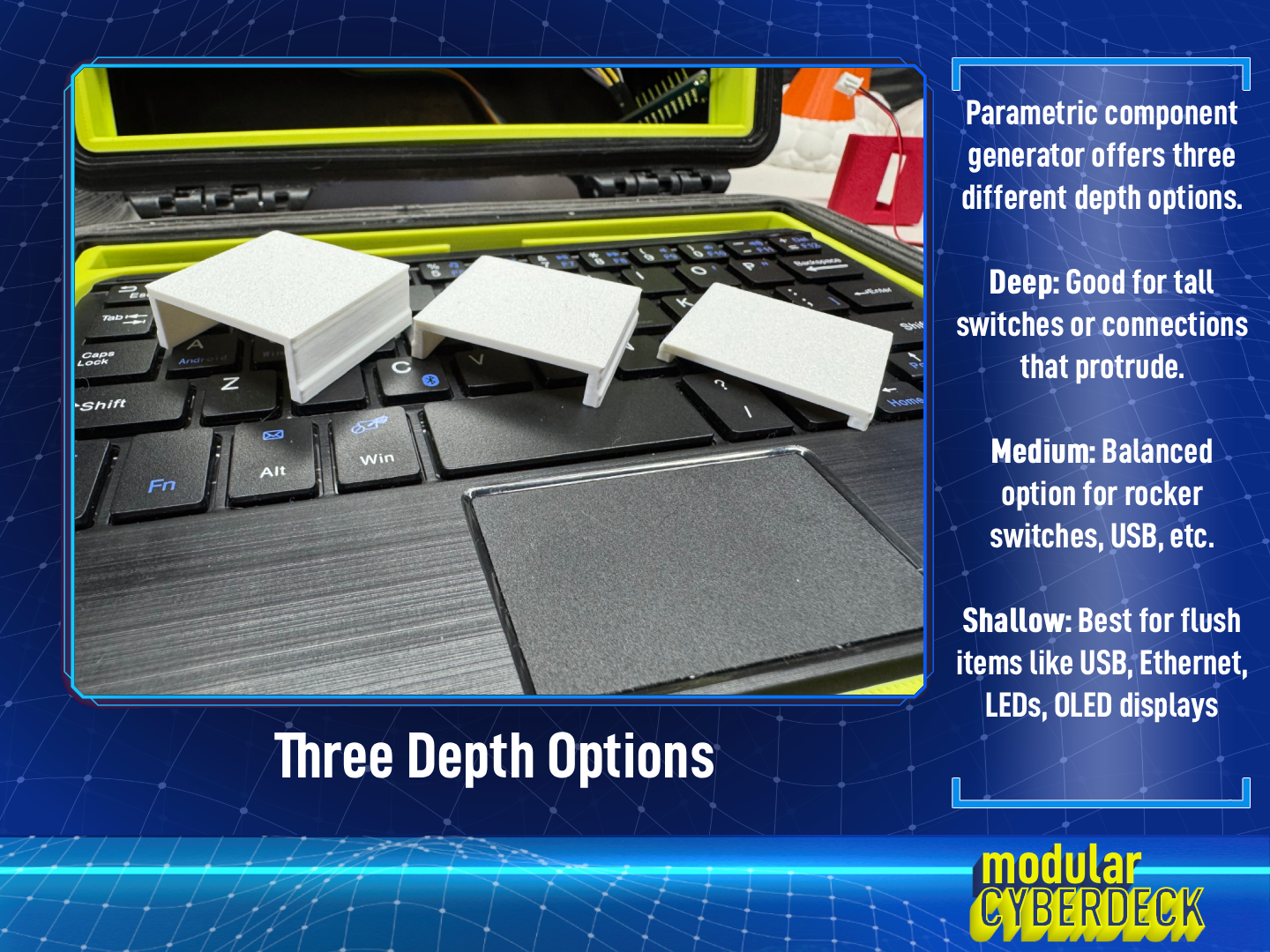 Modular Cyberdeck & Panel Generator - Apache 1800
