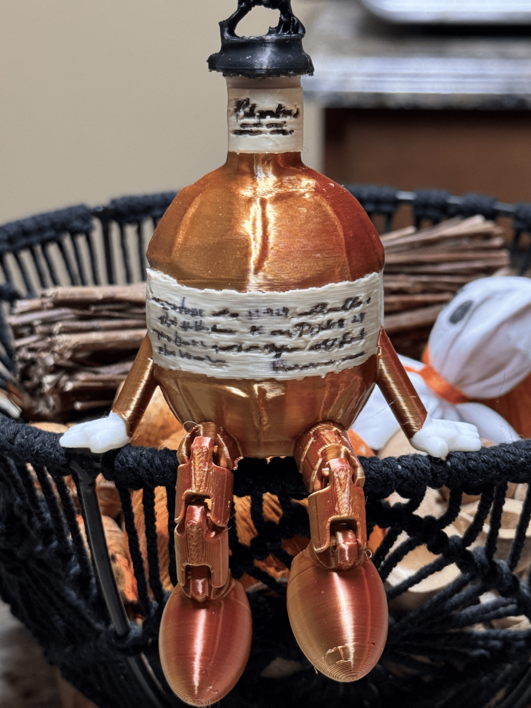 Blanton's Bourbon Whiskey Articulated Figurine