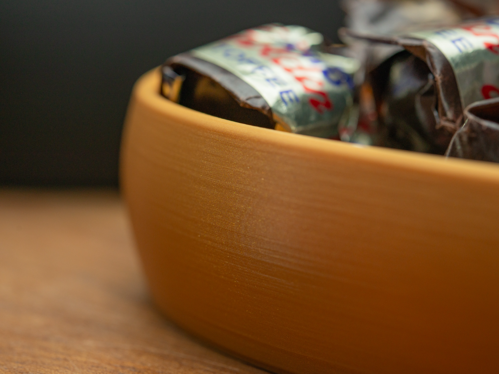 Superellipse snack bowl