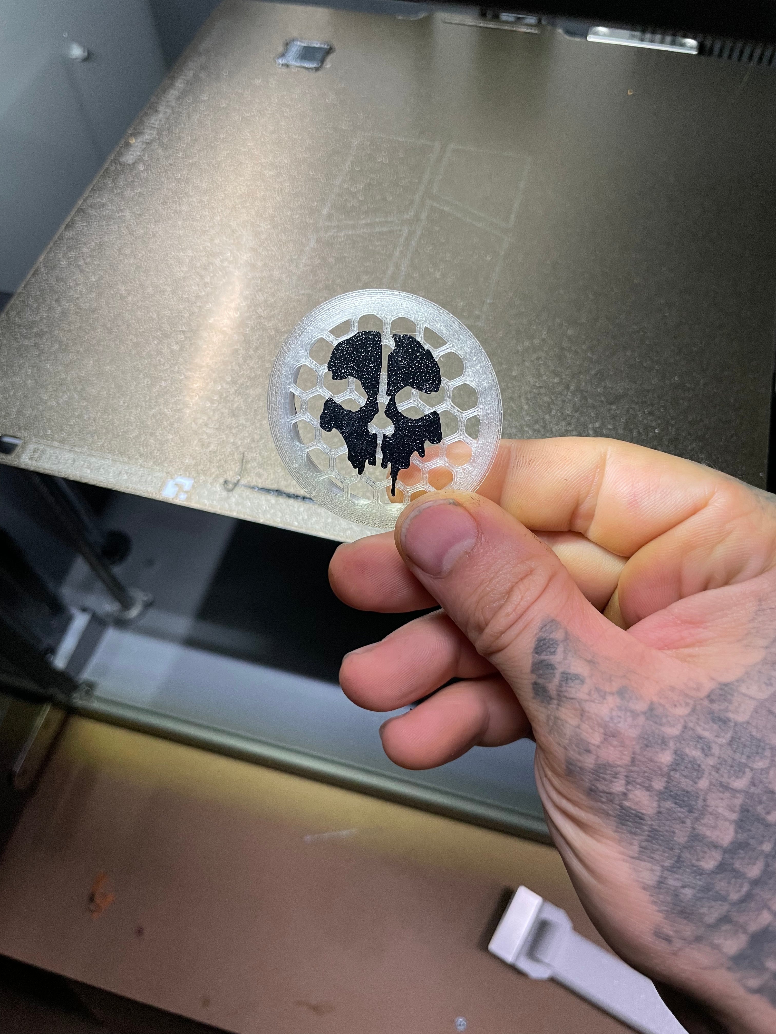 Skull COD Fan Cover for P2S