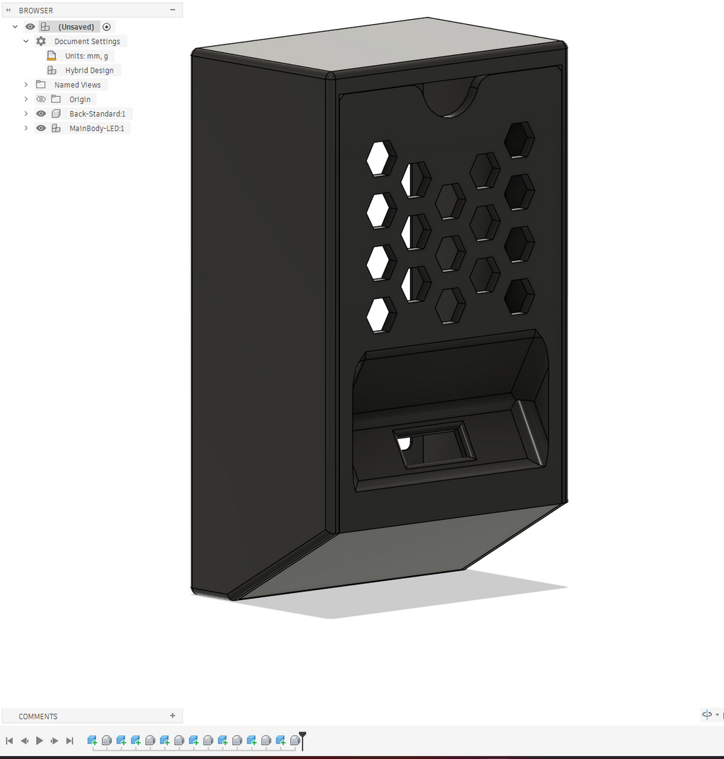 CYD Vertical Stand Case (ESP32-2432S028)