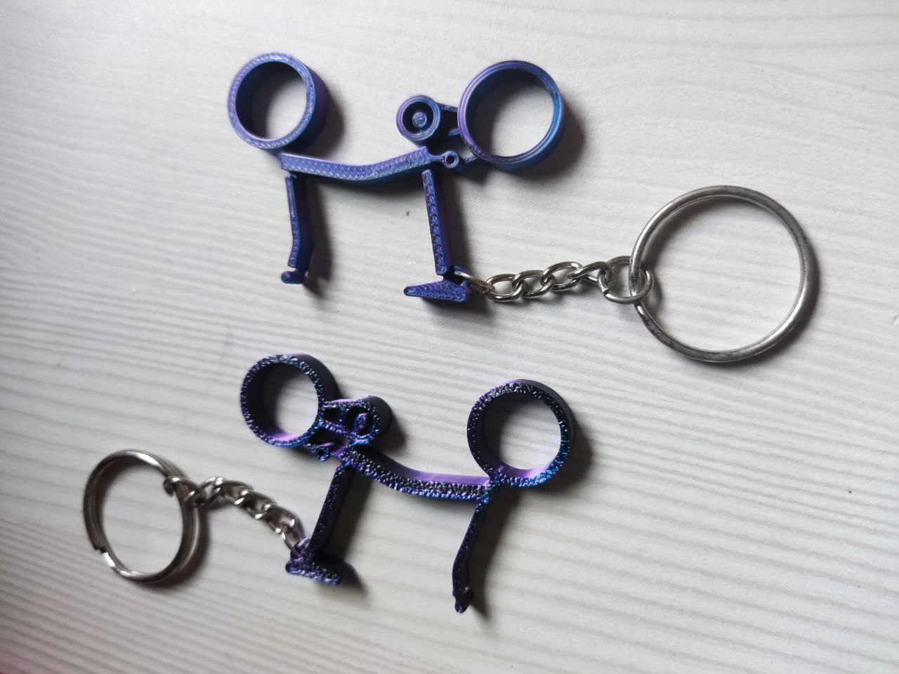 Brompton unfolded Keychain Birdy 小布
