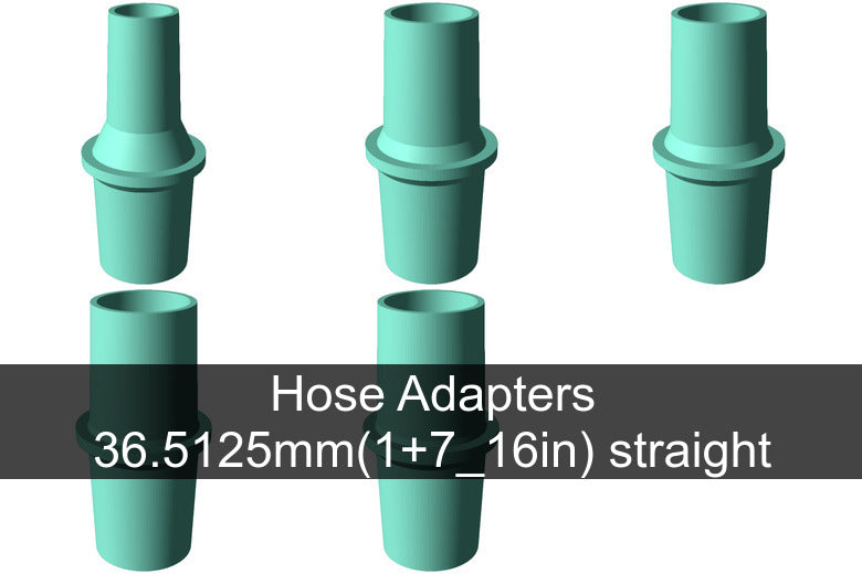 Vacuum hose adapters for all common sizes
