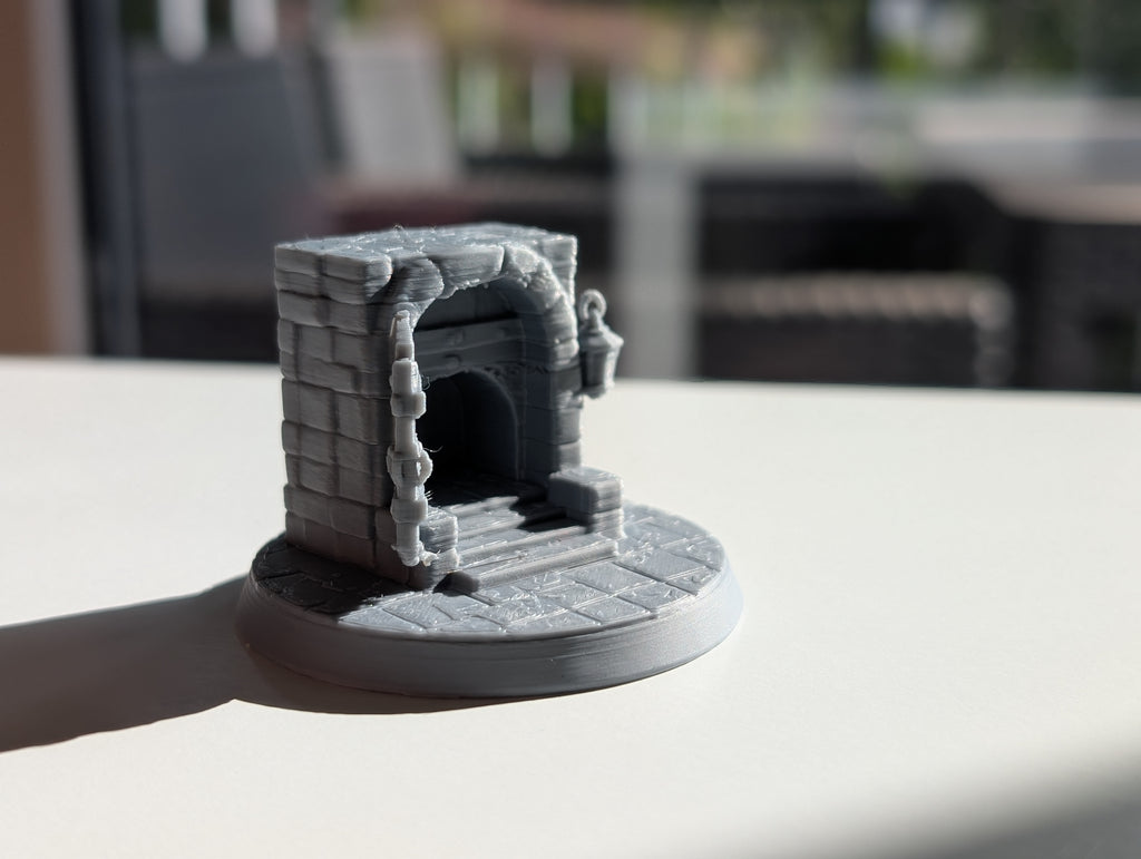 Dungeon Portal Arch - Tabletop Game Miniature