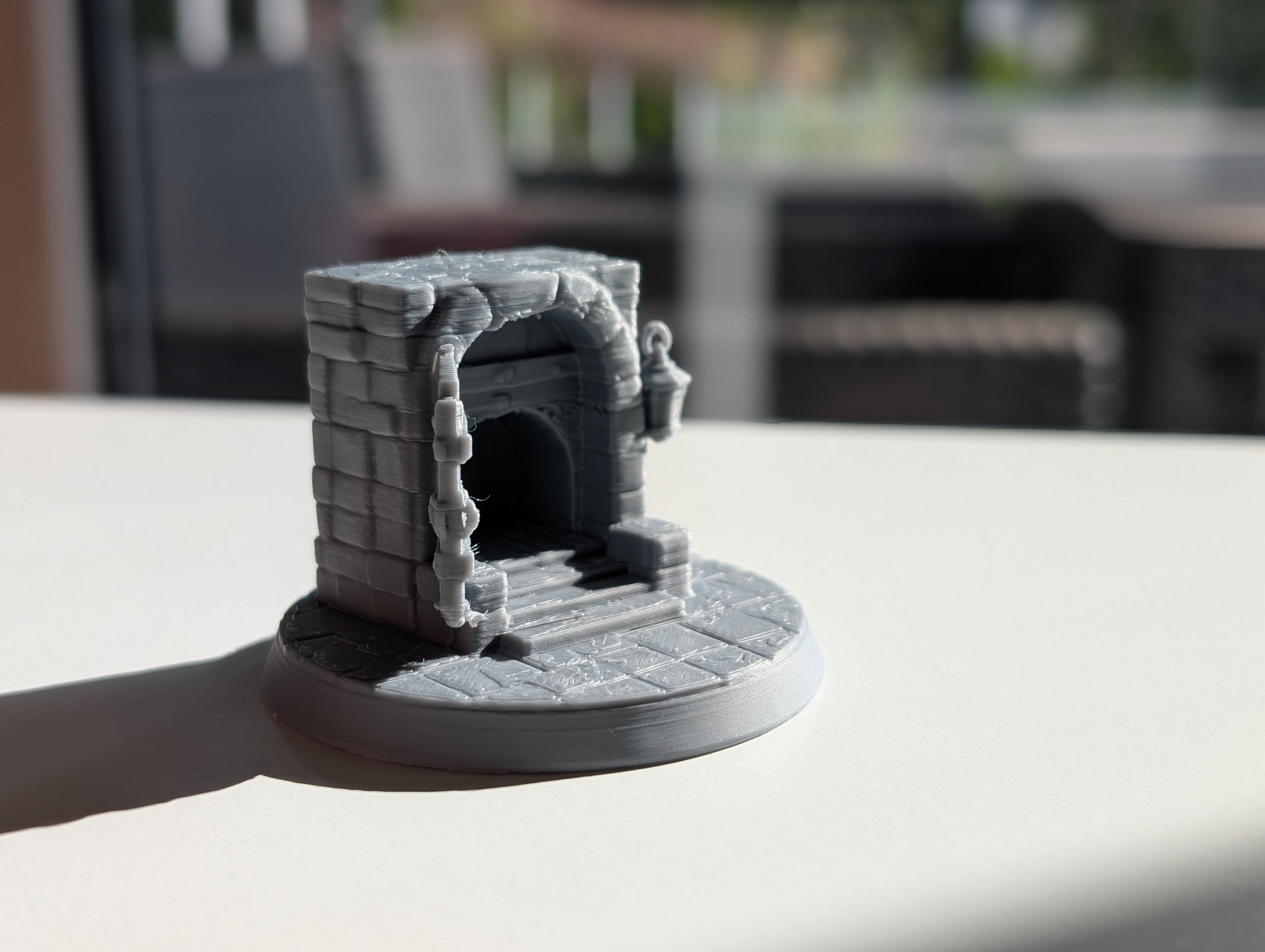 Dungeon Portal Arch - Tabletop Game Miniature