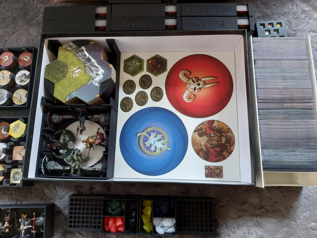 Ultimate Mage Knight insert in the Original Box