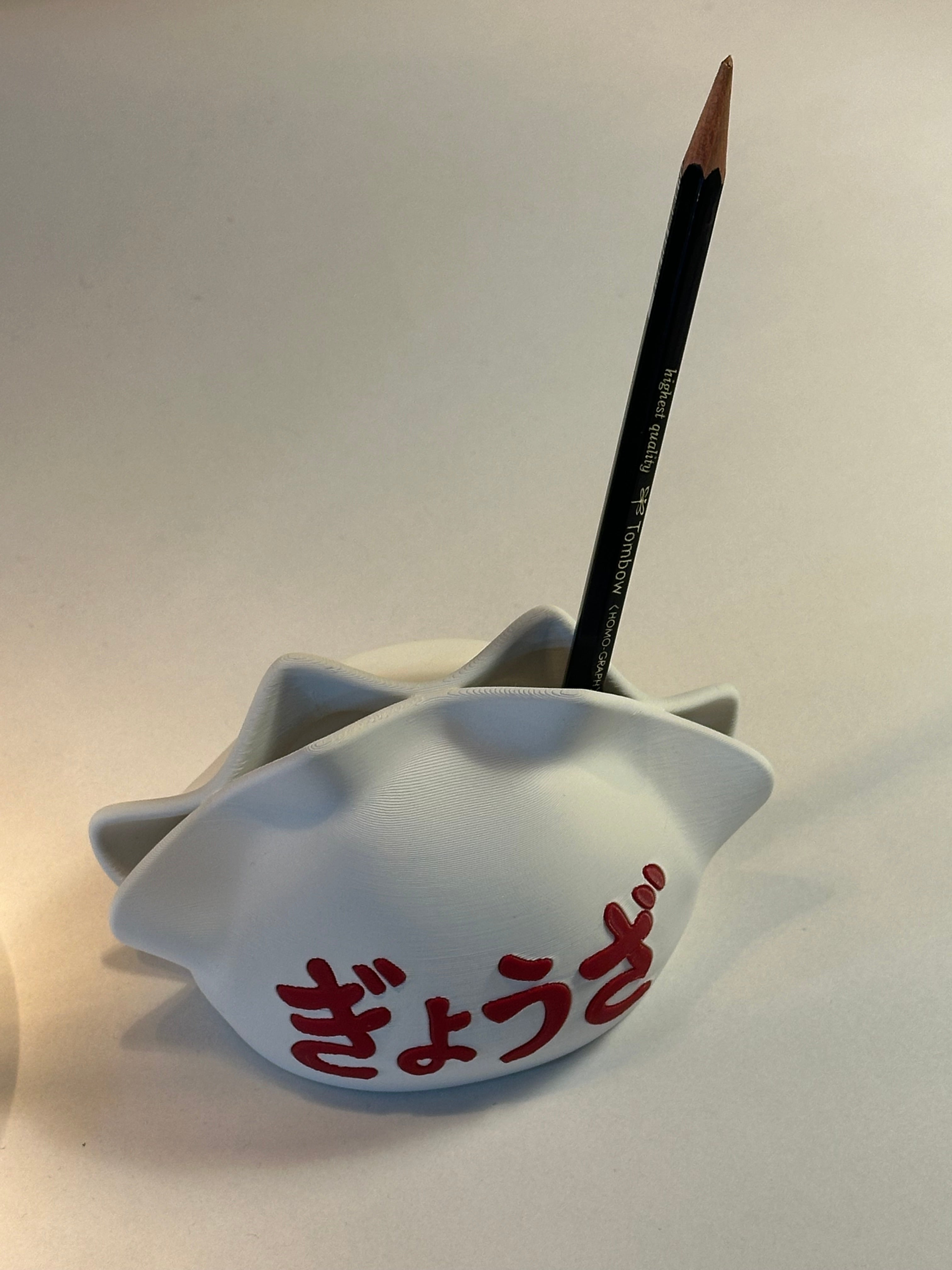 Desk Dumpling: Gyoza Pen Holder