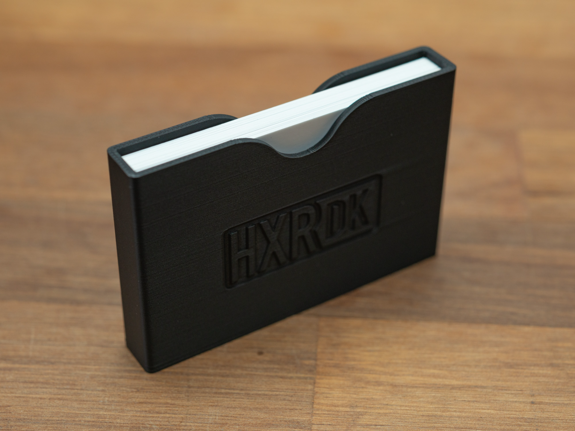 Sleek business and credit card holder