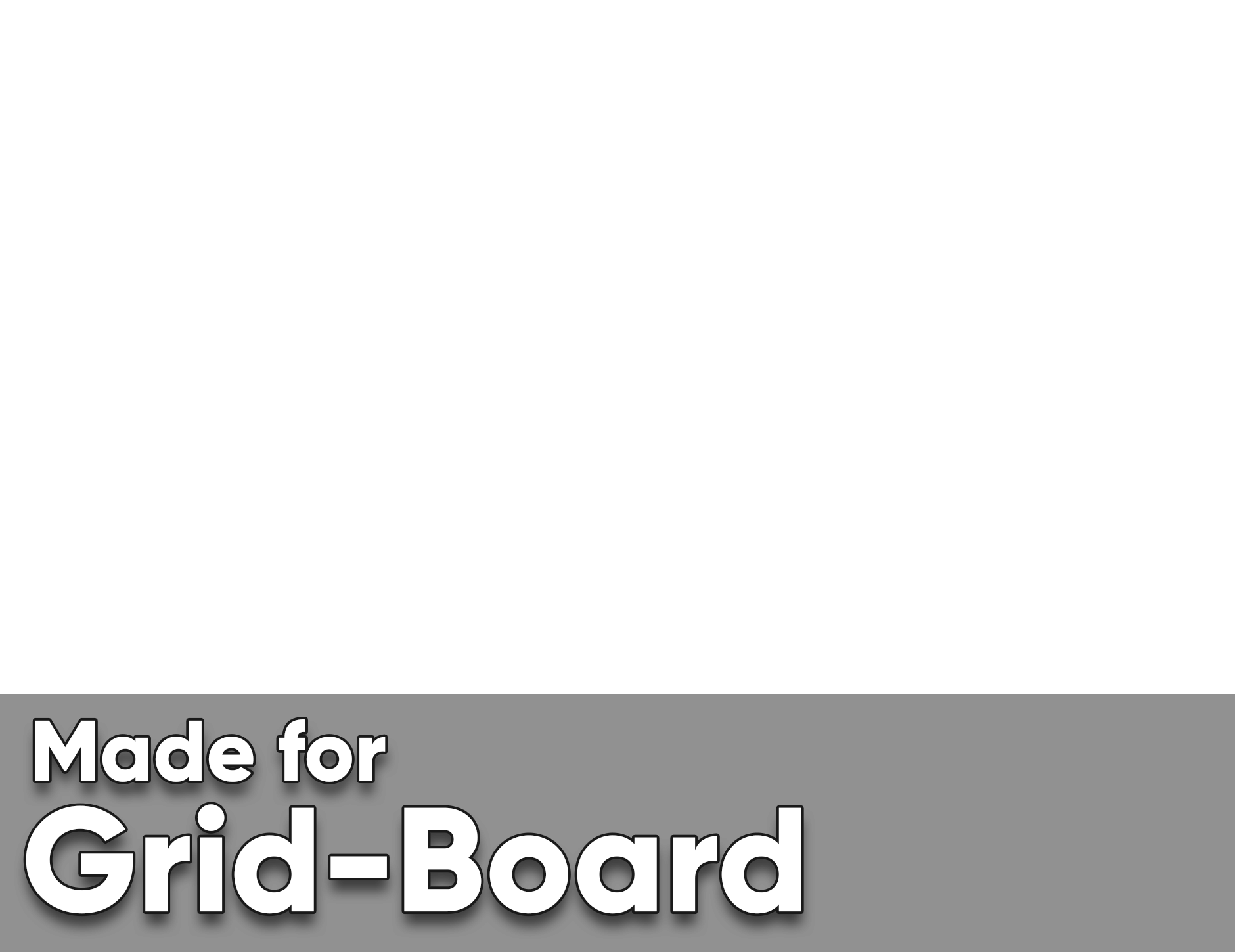 ⛋ Grid-Board Display w/44 Characters