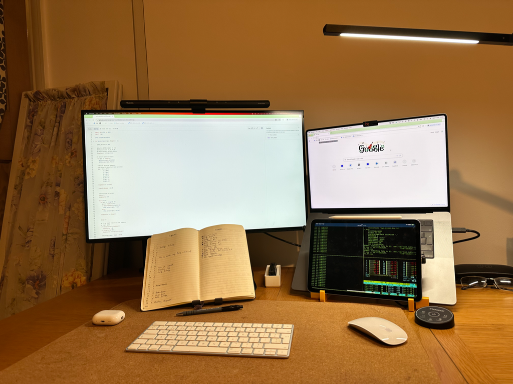 Upright Macbook Laptop/iPad Air Stand