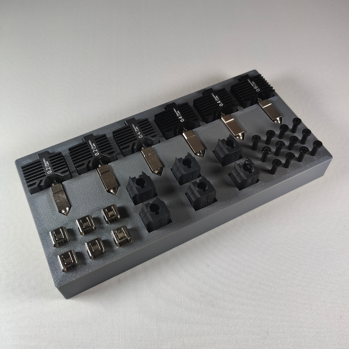 Organizer Ricambi Bambulab X1C P1S Stampante 3D