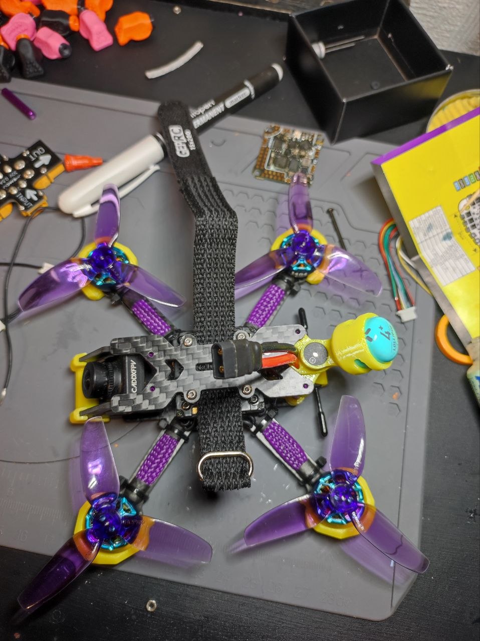 Lightweight 3 inch drone frame STRIDER
