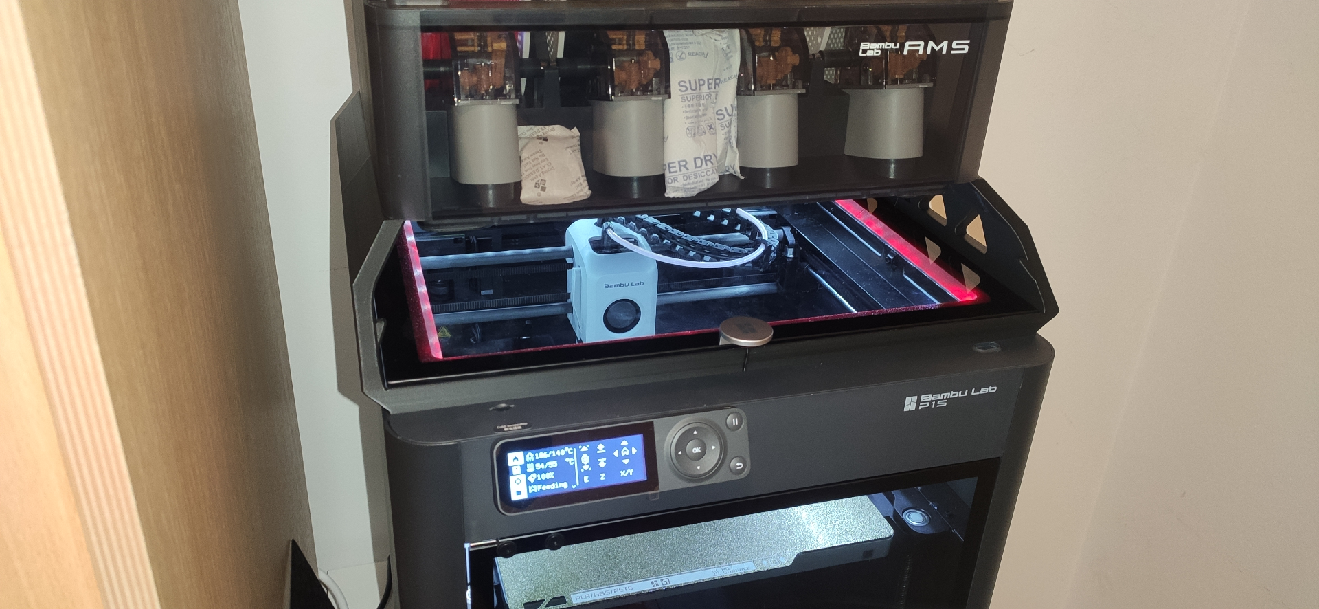 AMS RISER no supports - replacable LED channel