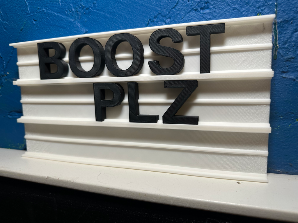 Changeable Letter Sign