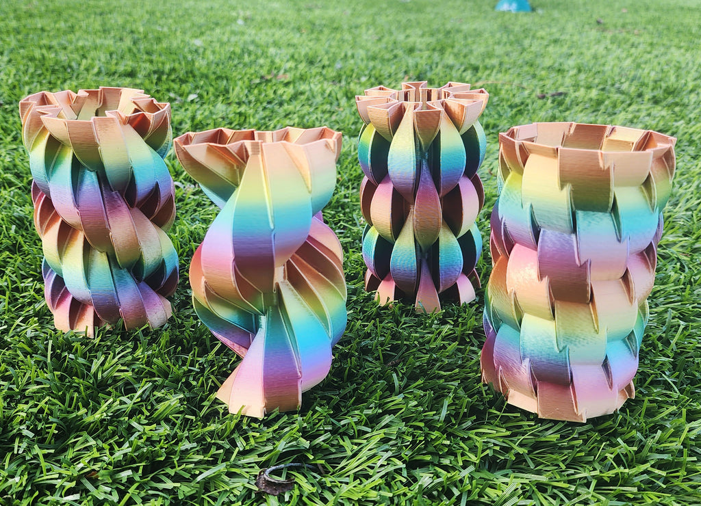 ᛥ Ribbon Spiral Vase Collection ᛥ