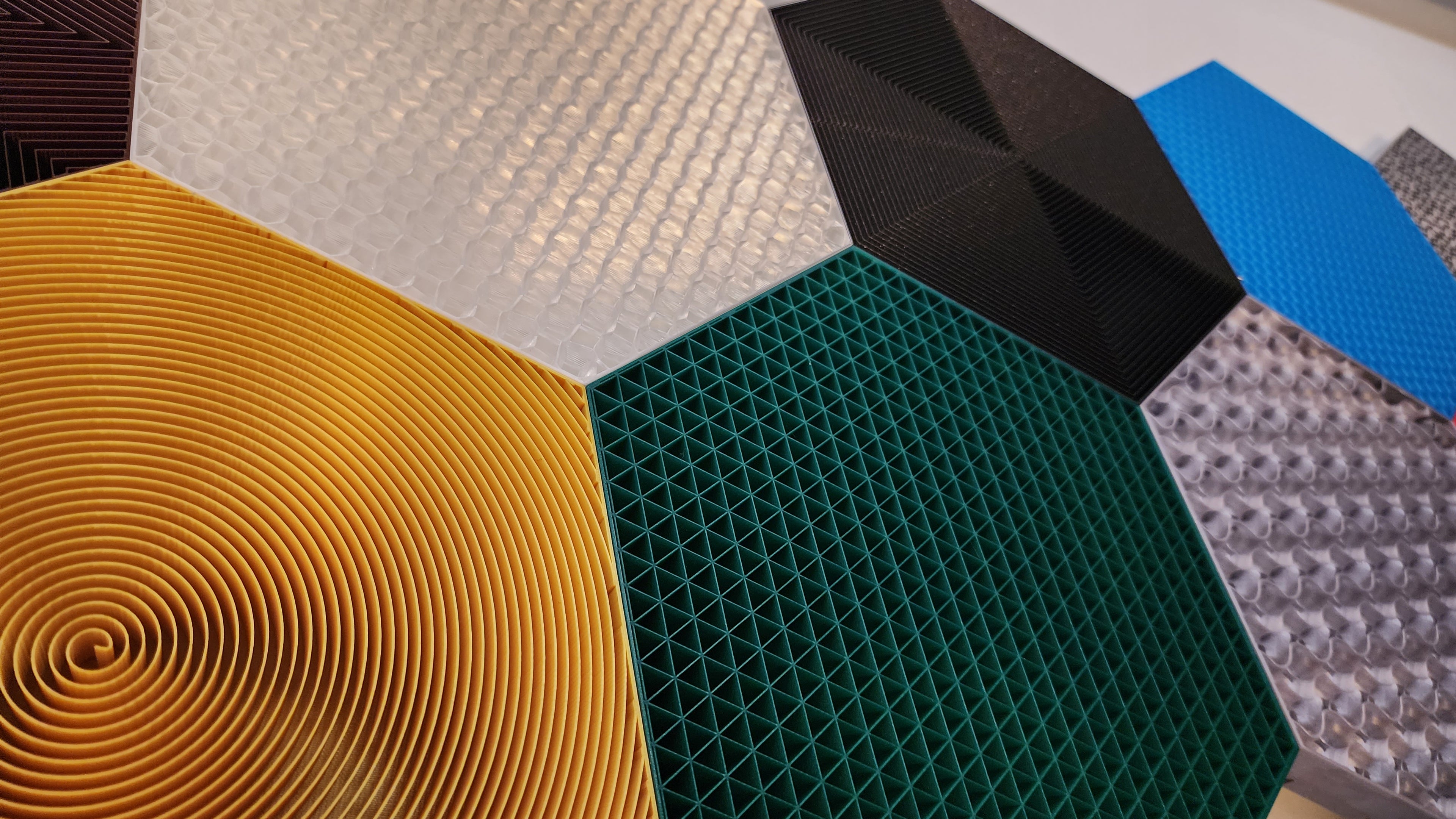 Modular infill wall decor project ⬡