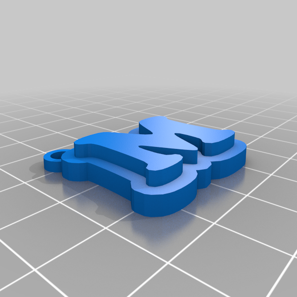 Keychain with Letter