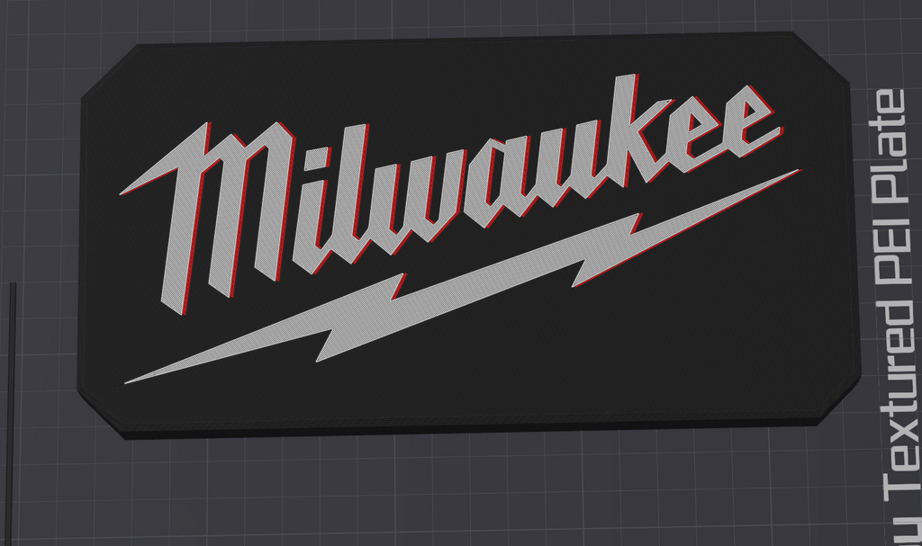 Milwaukee Shadow Logo Slide On Lid Packout Bins
