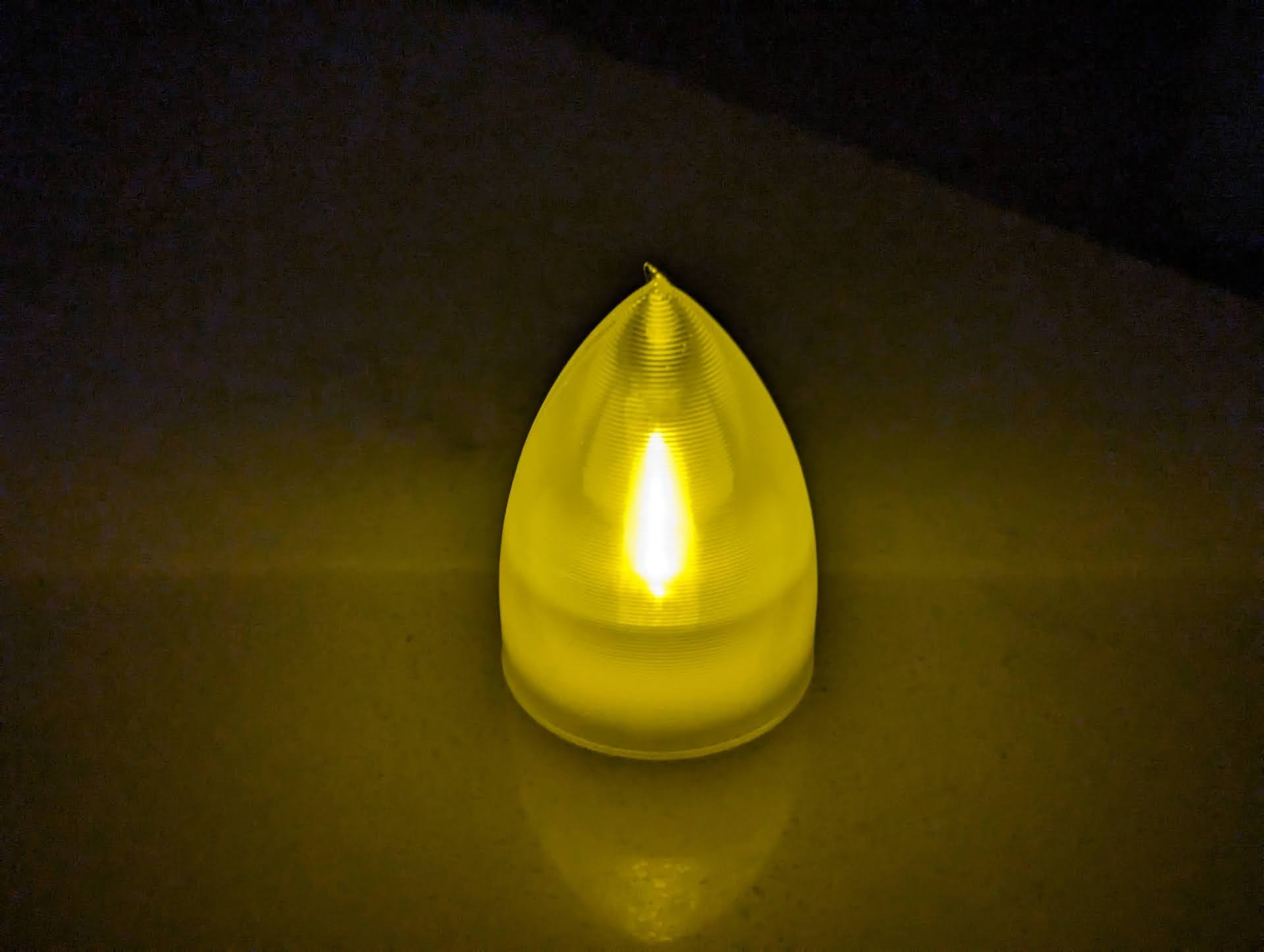 Cone Lamp for LED Tea Light